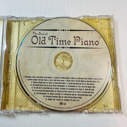 The Best Of Old Time Piano CD 32 Selections TGG Direct 60136 Music Album