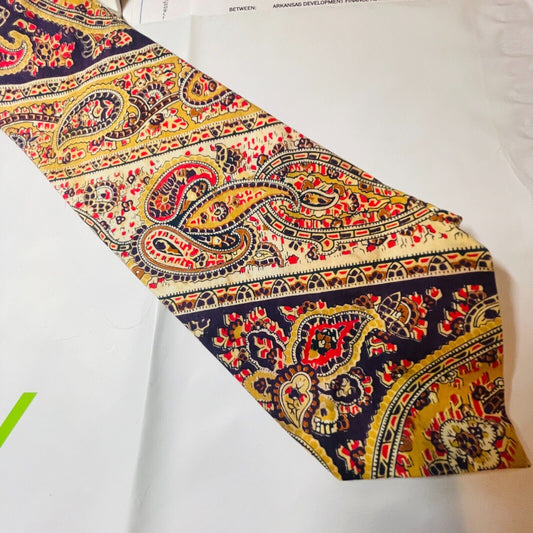Sims Ltd Men's Multi Silk Paisley Business Formal Neck Tie