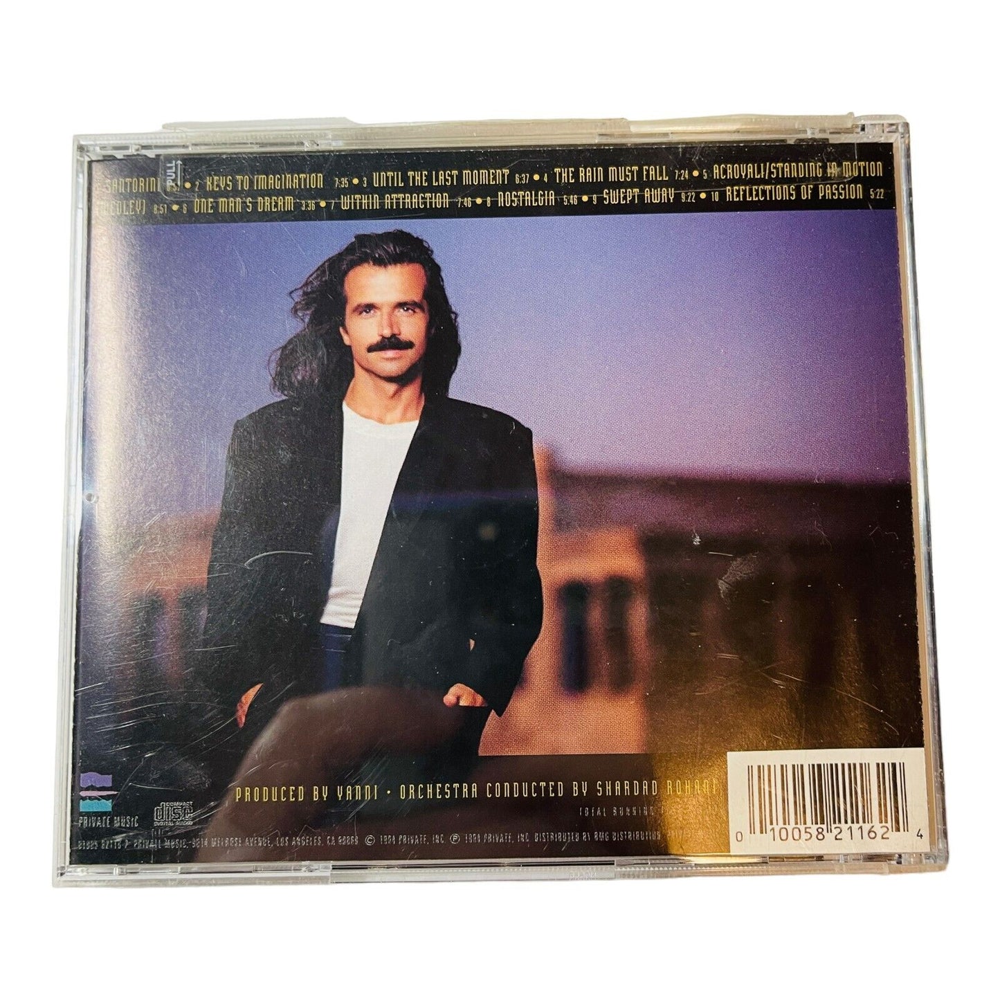 Yanni Live at the Acropolis w/ The Royal Philharmonic Concert Orchestra CD 1994