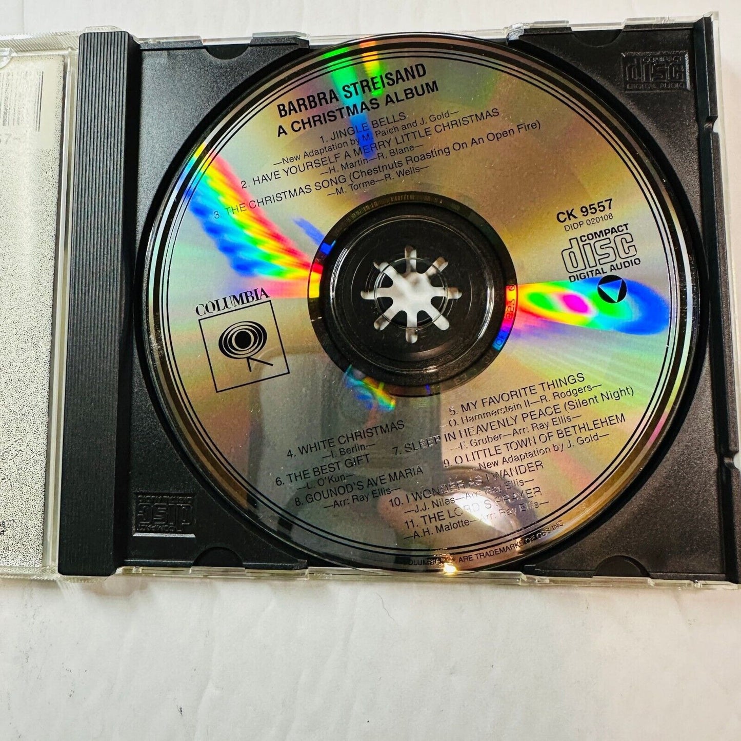 Barbra Streisand A Christmas Album CD Digitally Remastered Columbia CK 9557