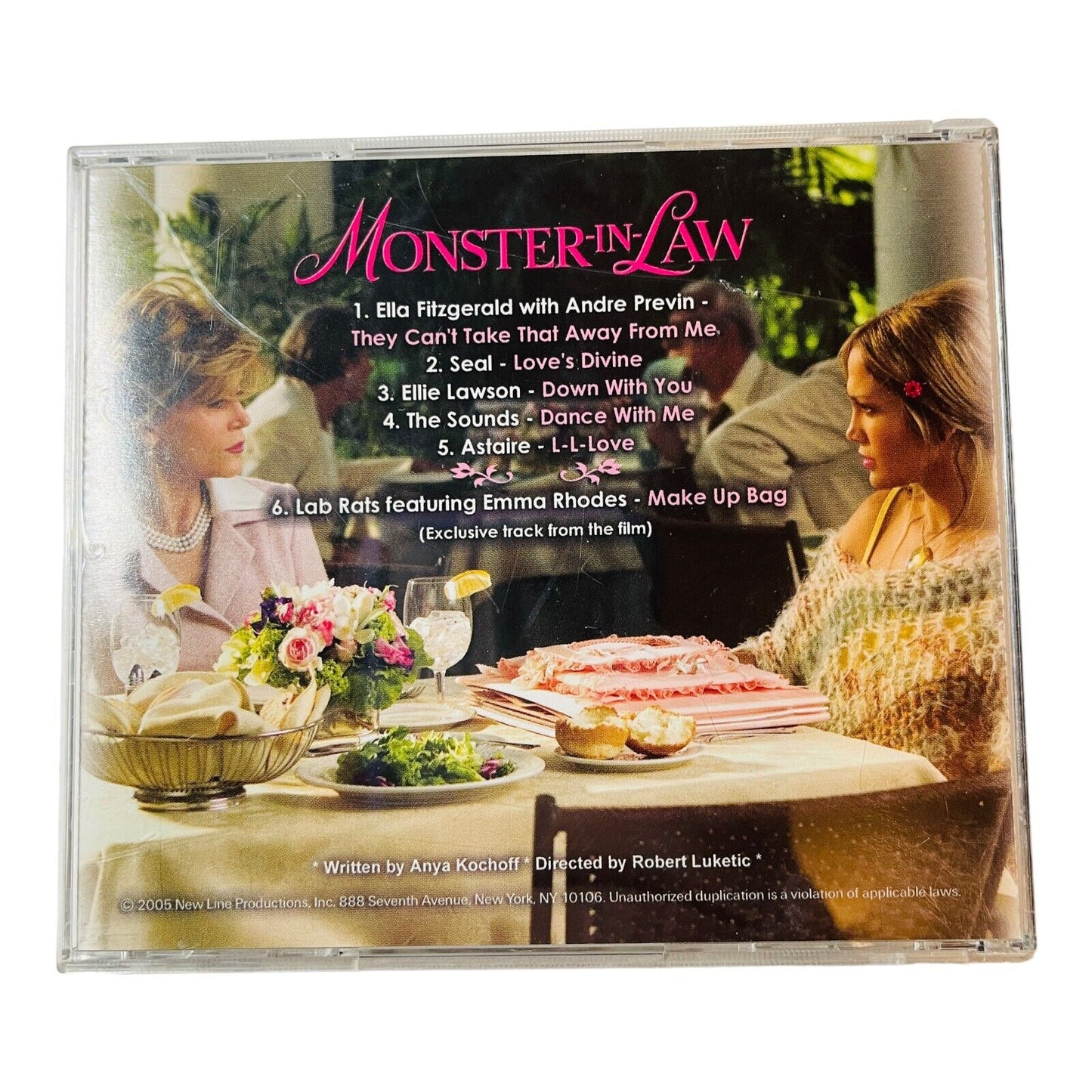 Monster-In-Law More Music From the Film Soundtrack CD 2005