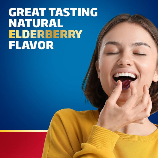 Defend-EEZE Immune Support Dietary Supplement Lozenges Elderberry Flavor 30 Ct