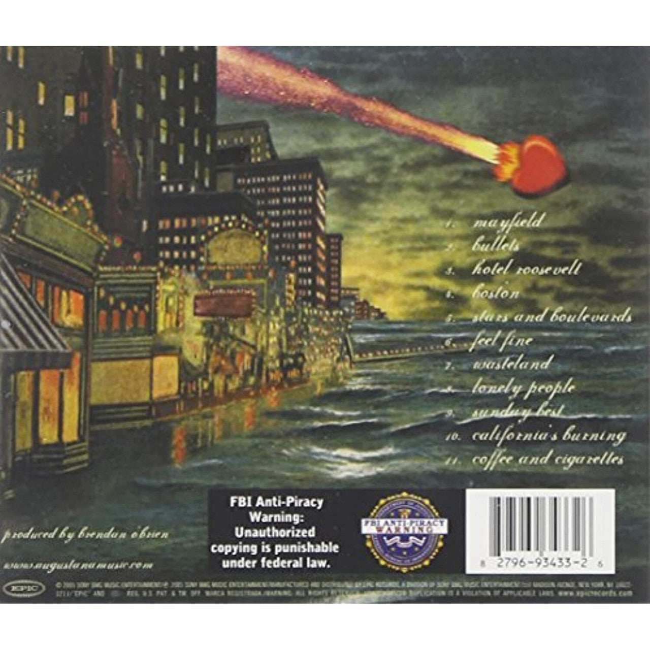 Augustana All the Stars and Boulevards CD