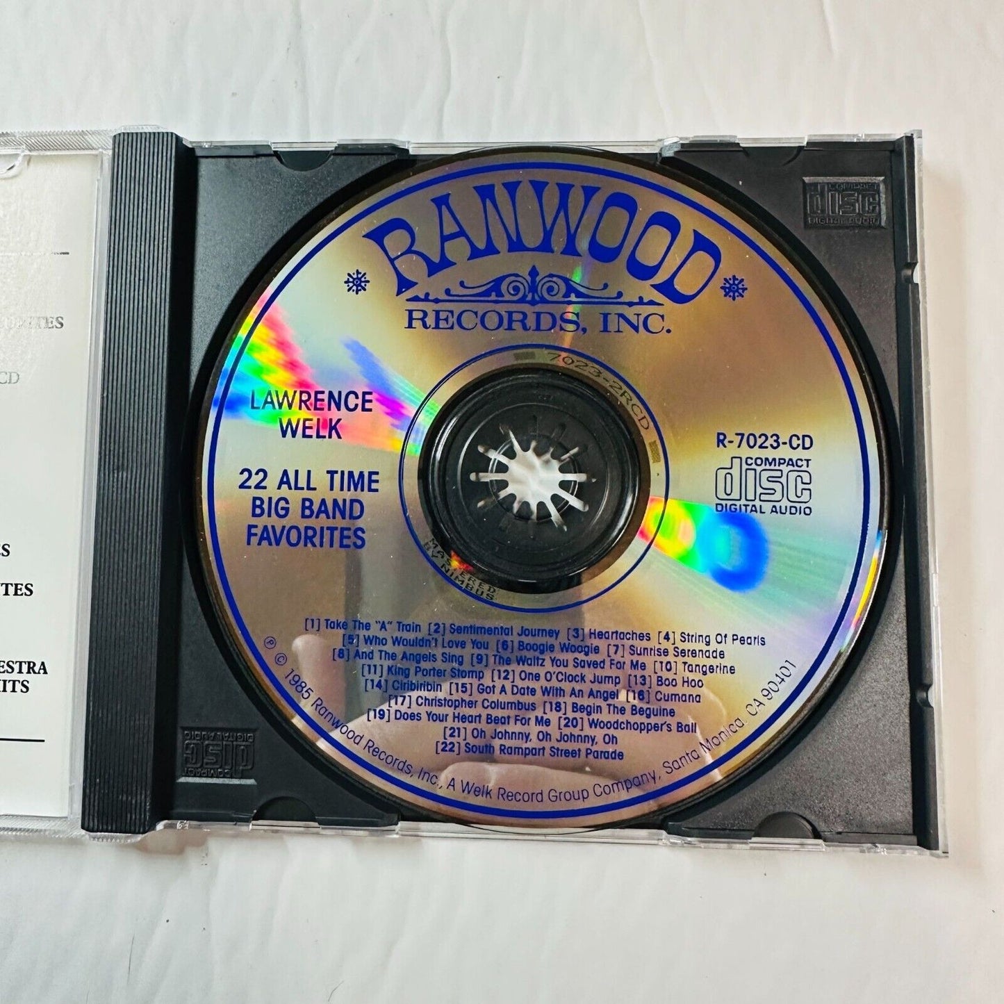 Lawrence Welk 22 All-Time Big Band Favorites CD Ranwood Records