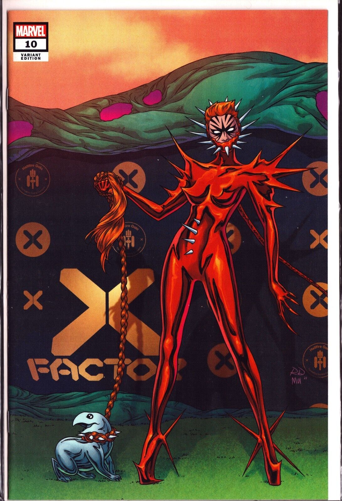 X-Factor No. 10 Russell Dauterman 2020 Marvel Comics Variant Edition