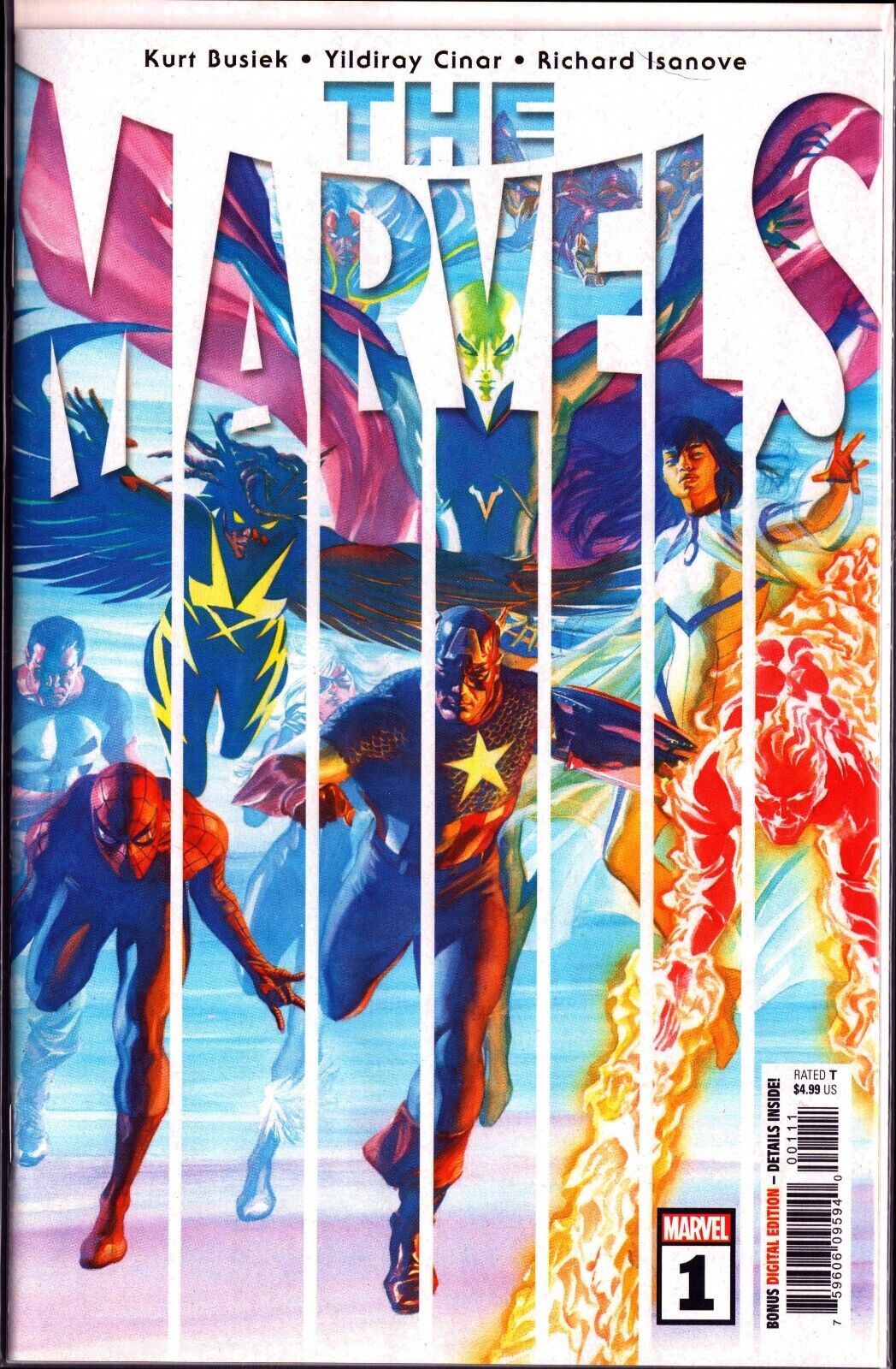 The Marvels No. 1 2021 by Kurt Busiek Marvel Comics