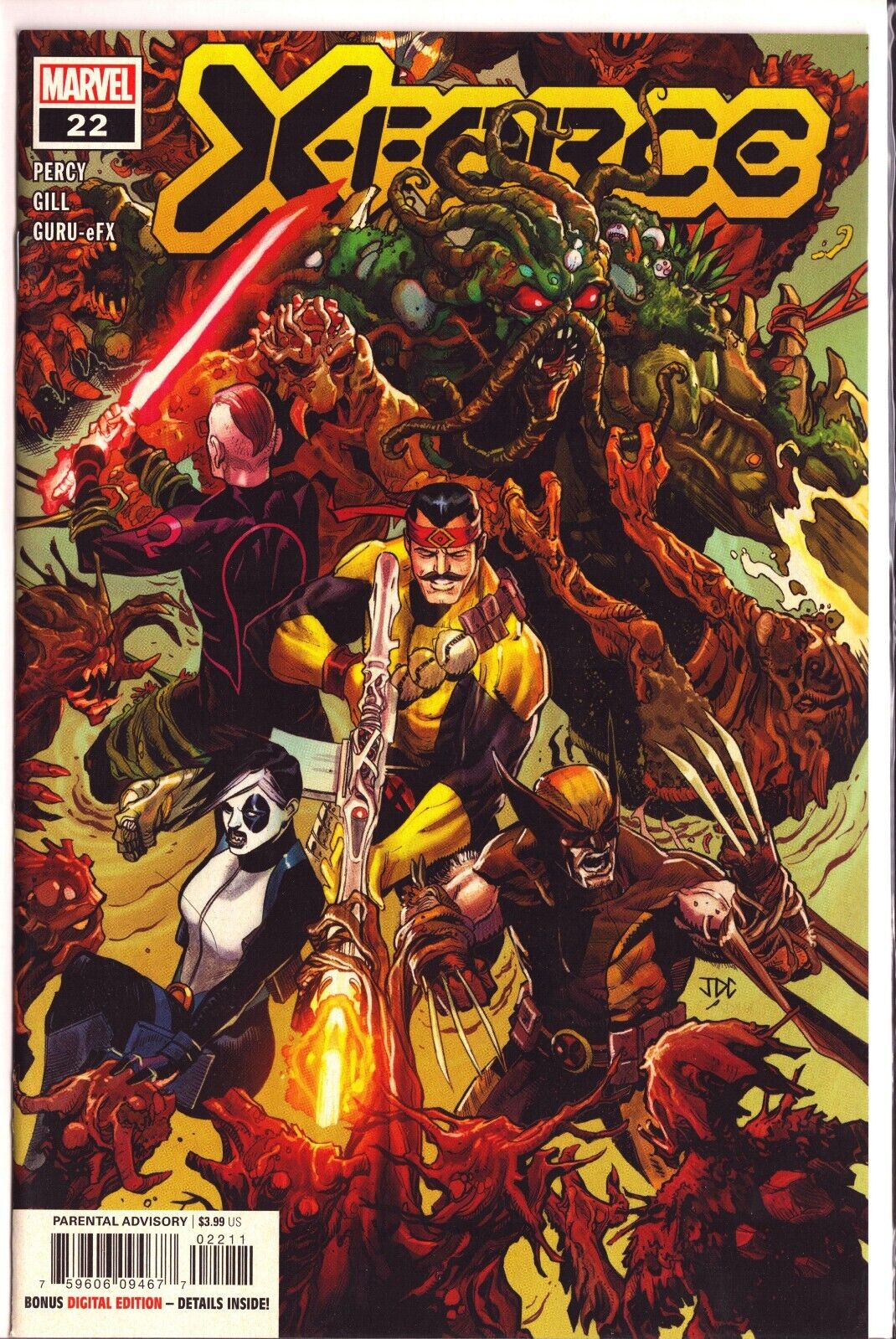 X-Force Series 6 No. 22 Joshua Cassara 2021 Marvel Comics
