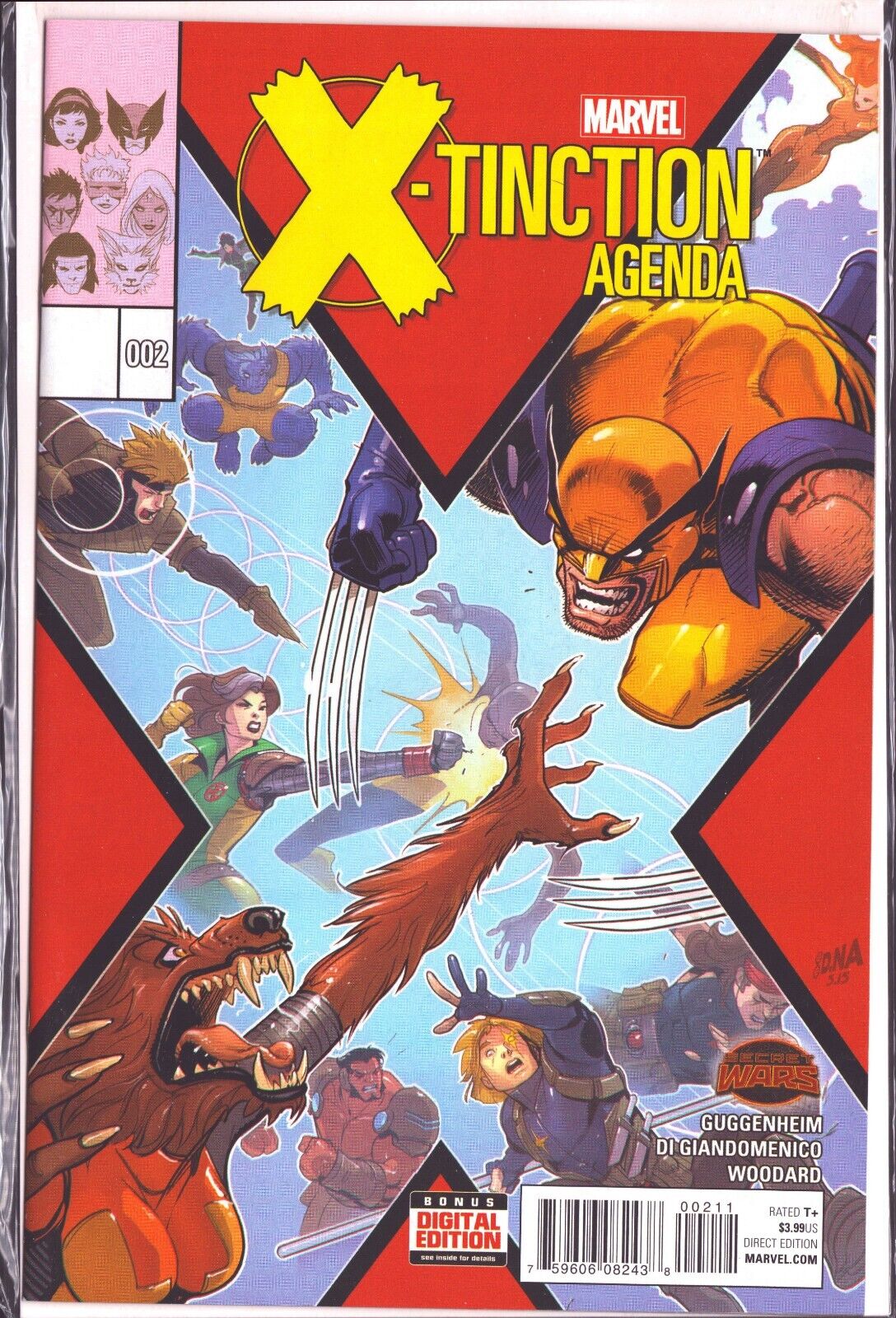 X-Tinction Agenda No. 2 2015 Marvel Secret Wars Tie-In Comics