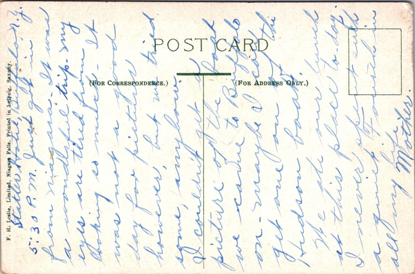 The Refectory Queen Victoria Park Niagara Falls Ontario Canada Vintage Postcard