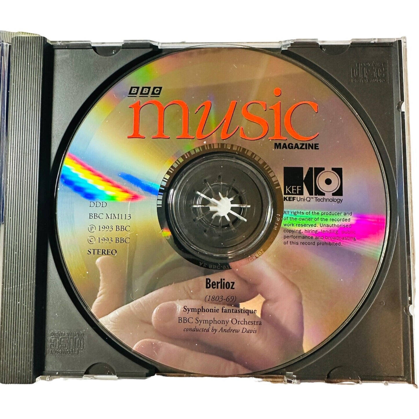 Berlioz Symphonie Fantastique Music Volume 2 Number 1 Audio Music CD