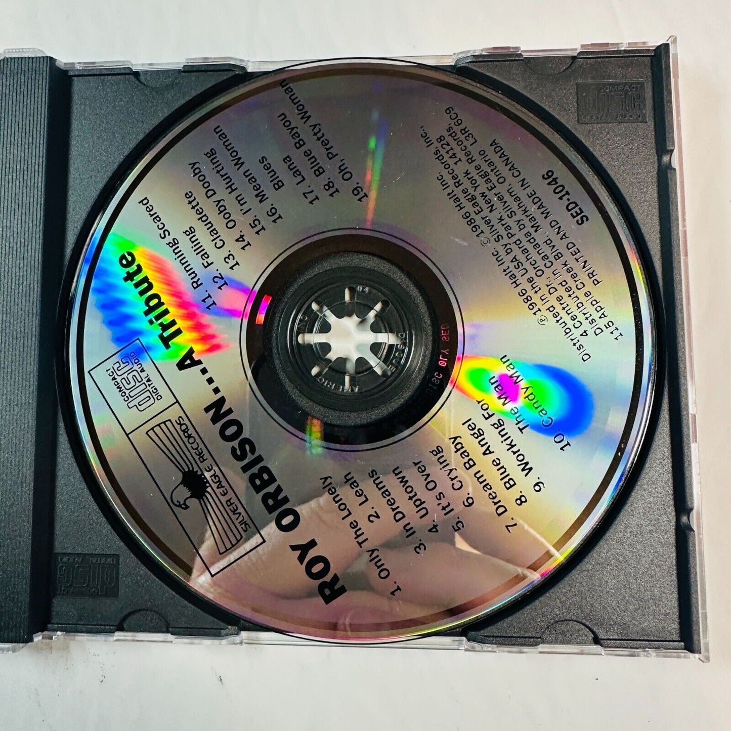 Roy Orbison Greatest Hits CD Special Tribute Collection Silver Eagle Records