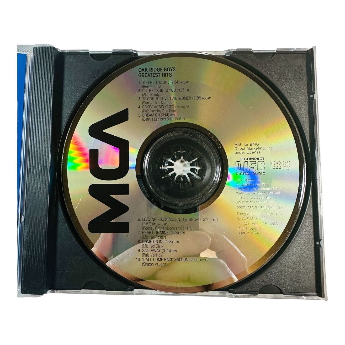 Oak Ridge Boys Greatest Hits CD 1985 MCA