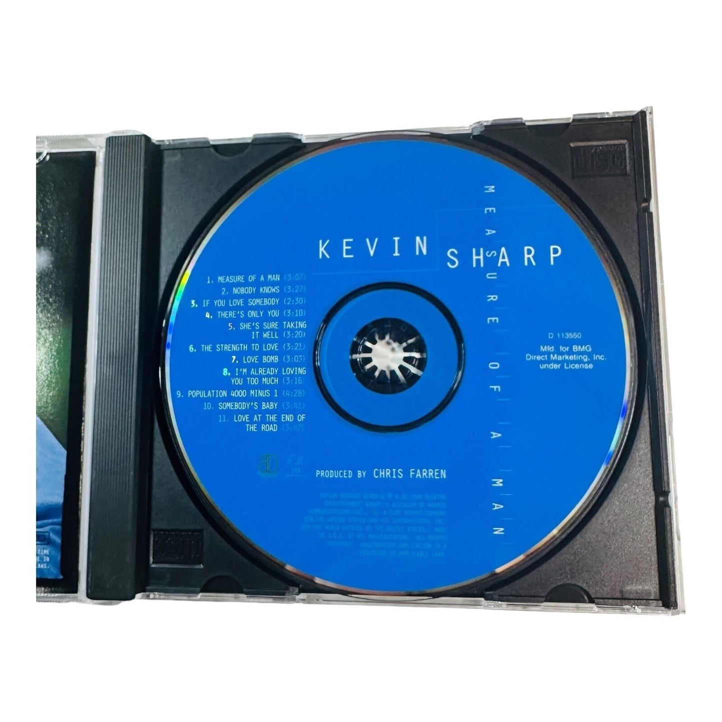 Kevin Sharp CD Measure Of A Man Country Music Album 1996
