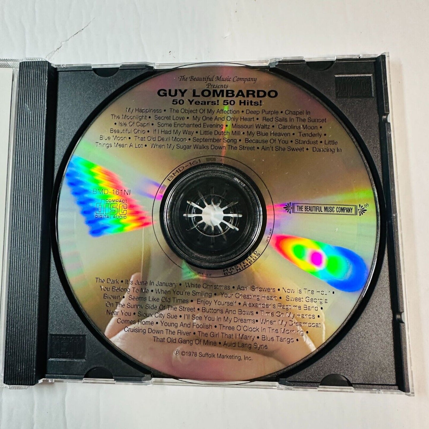 Guy Lombardo 50 Years 50 Hits CD Beautiful Music Company 1978 Rare Performances