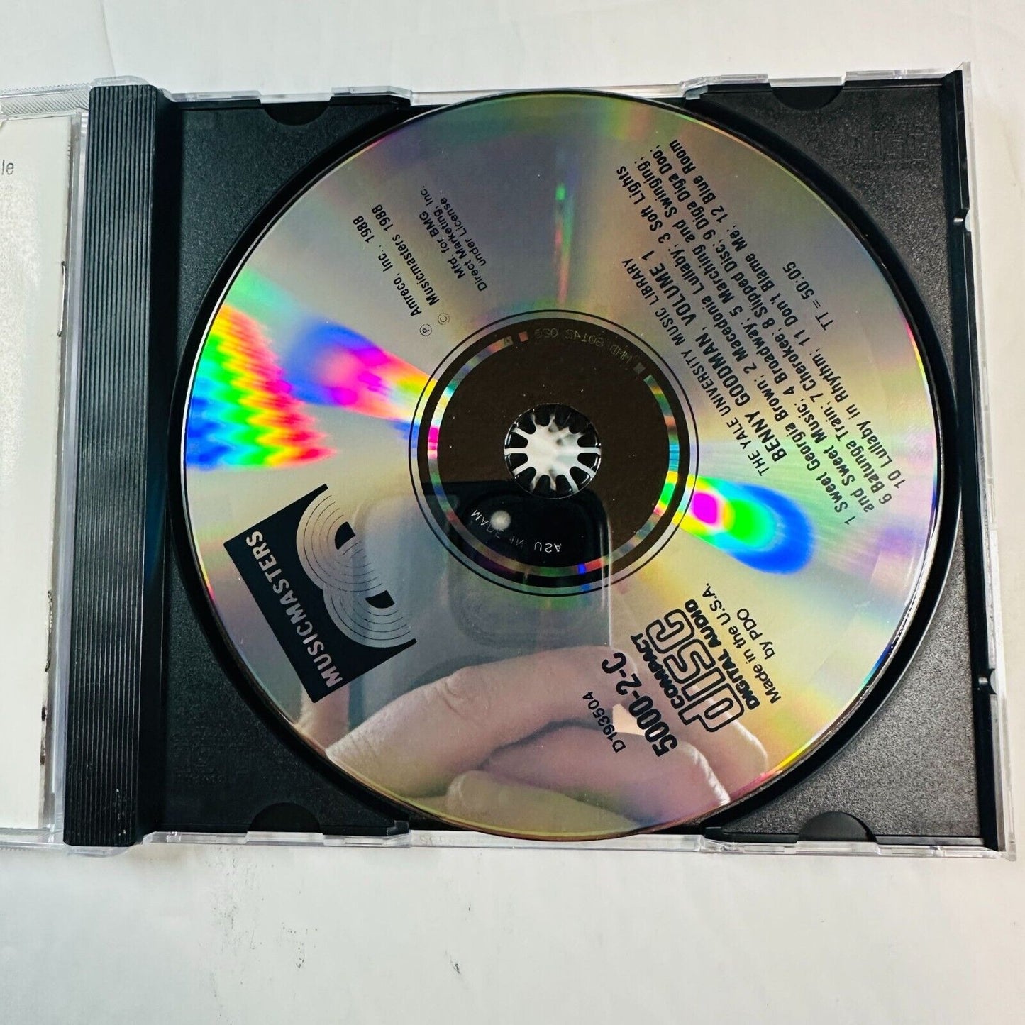 Benny Goodman Vol. 1 CD Yale University Music Library