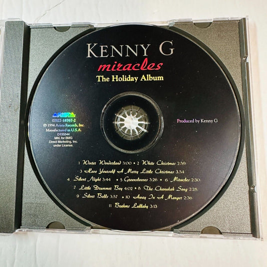 Kenny G "Miracles: The Holiday Album" CD
