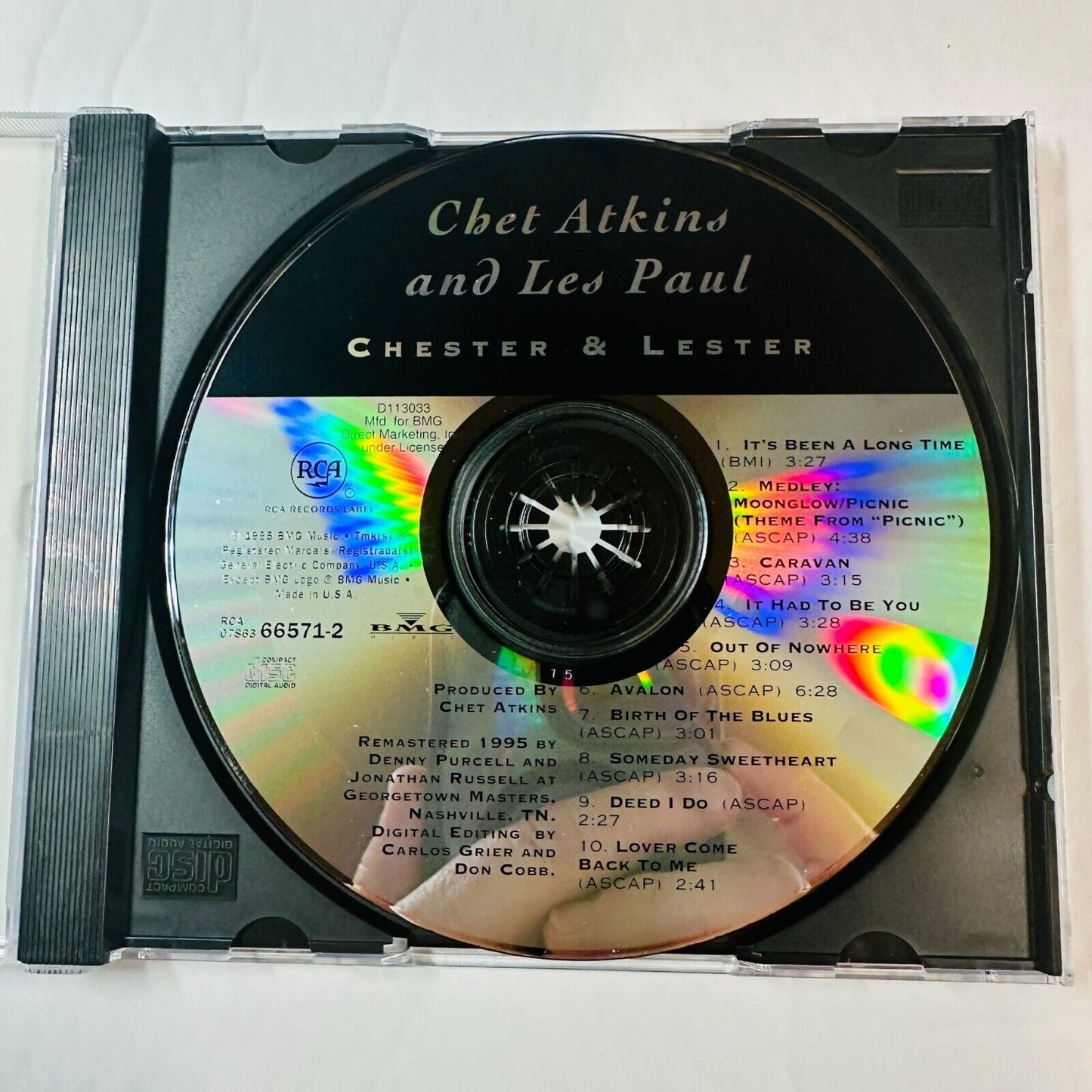 Chet Atkins & Les Paul "Chester & Lester" CD