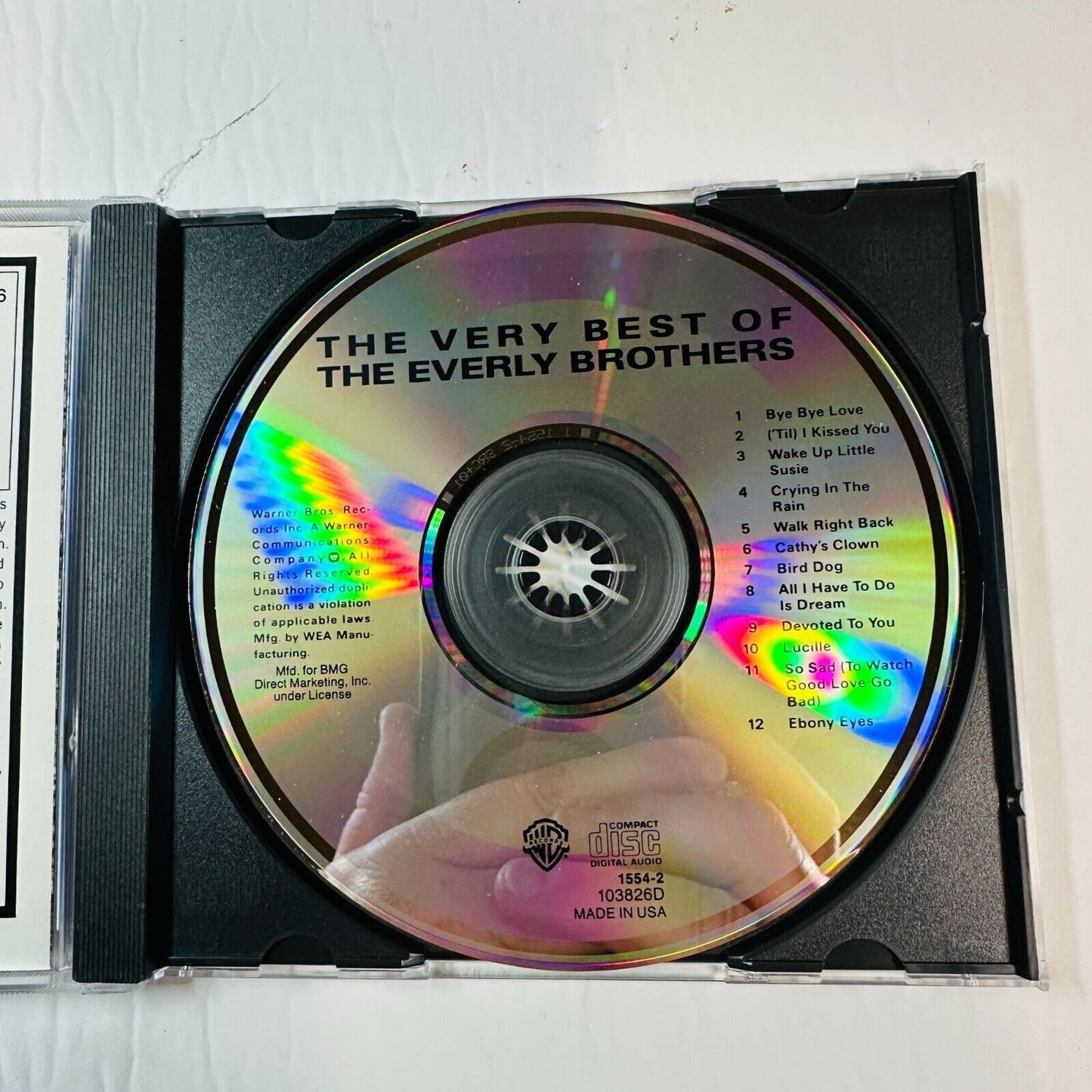 The Very Best Of The Everly Brothers CD Album Warner Brothers
