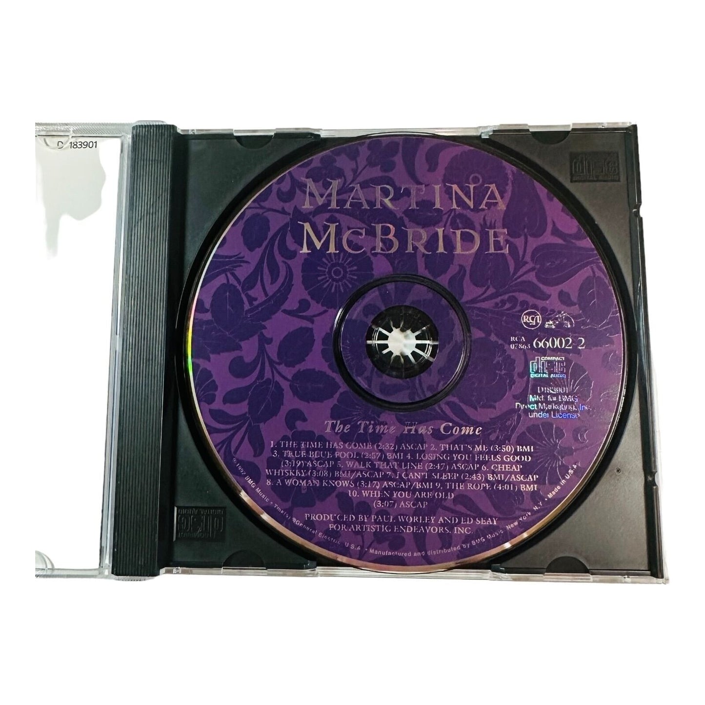 Martina McBride The Time Has Come CD Album 1992 Country Music