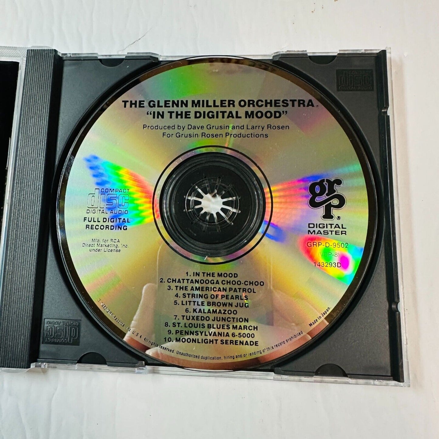 The Glenn Miller Orchestra "In The Digital Mood" CD