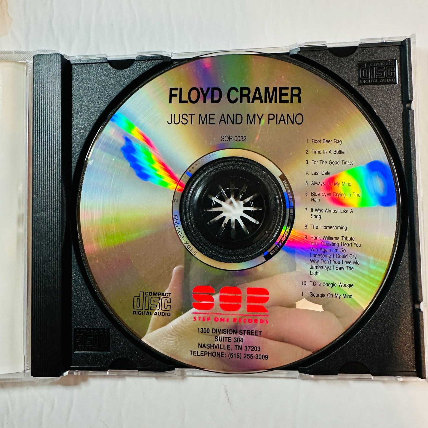 Floyd Cramer Just Me And My Piano CD Album