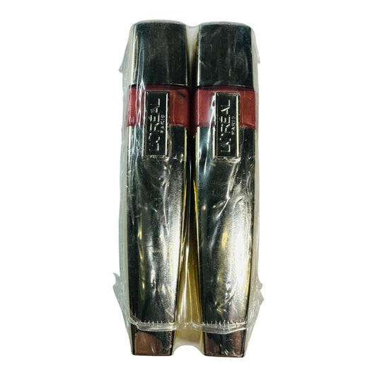 L'Oreal Paris Colour Caresse Wet Shine Lip Stain Qty 2 Tube Pink Resistance #183