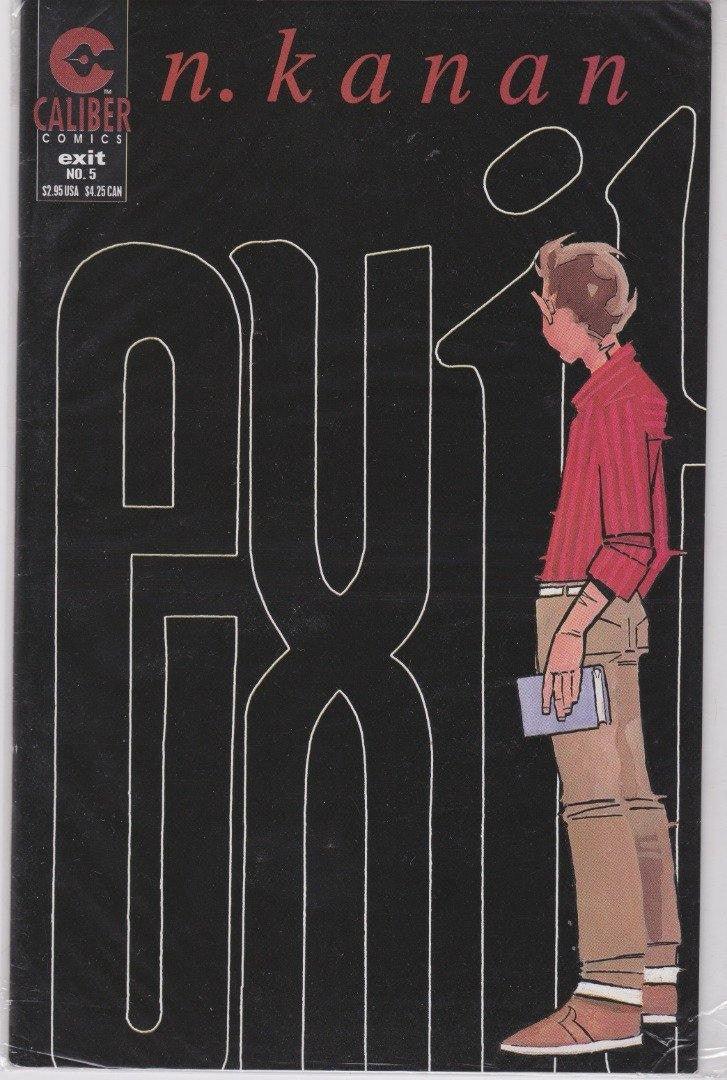 Exit Traitors Comic Book #5 1995 Caliber Comics Nabiel Kanan - Suthern Picker