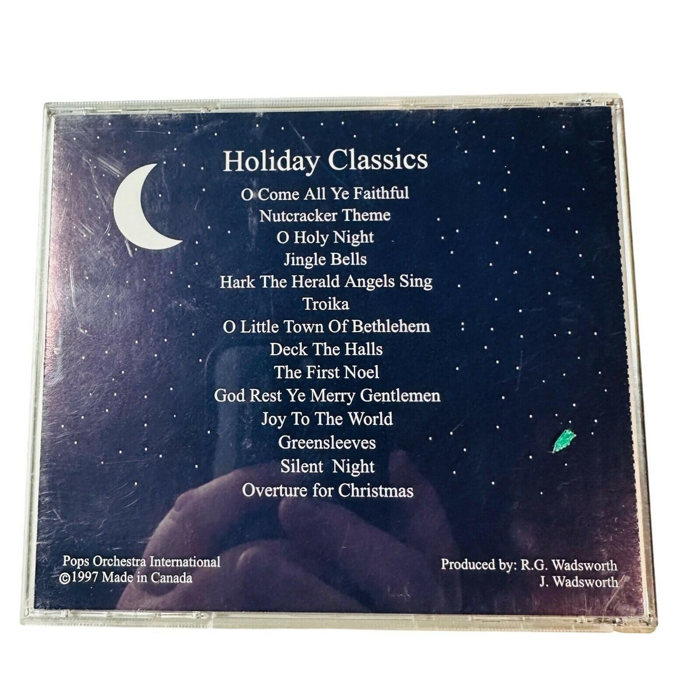 Merry Christmas Holiday Classics CD By Precision Media Group Pops Orchestra