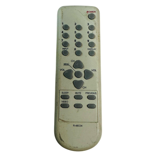 Daewoo R-48C04 Remote Control Replacement For TV/DVD