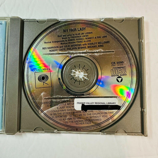 My Fair Lady Original Soundtrack CD With Rex Harrison & Julie Andrews