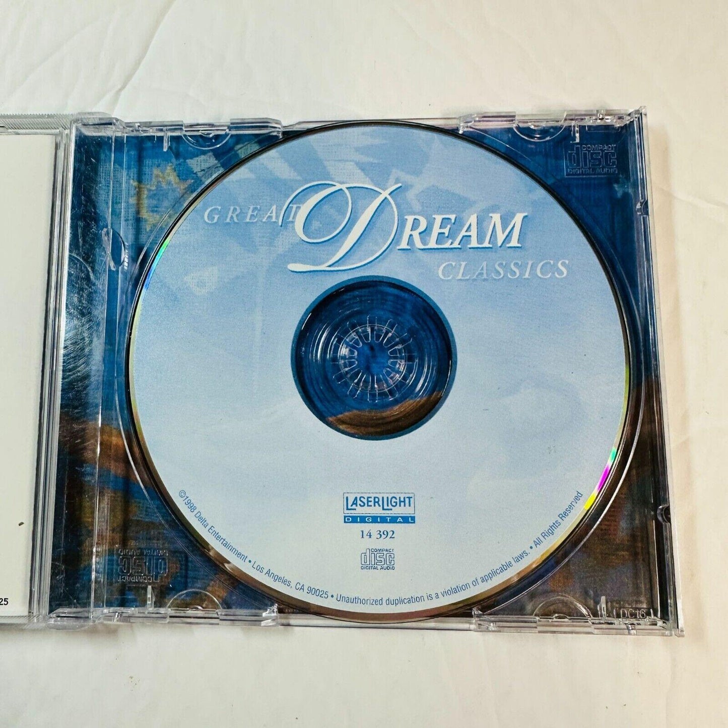 Great Dream Classics CD Includes Mahlers 5th Symphony & More By Laserlight 2000