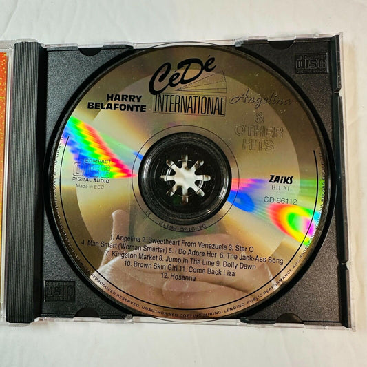 Harry Belafonte Angelina & Other Hits CD 1998 CeDe International