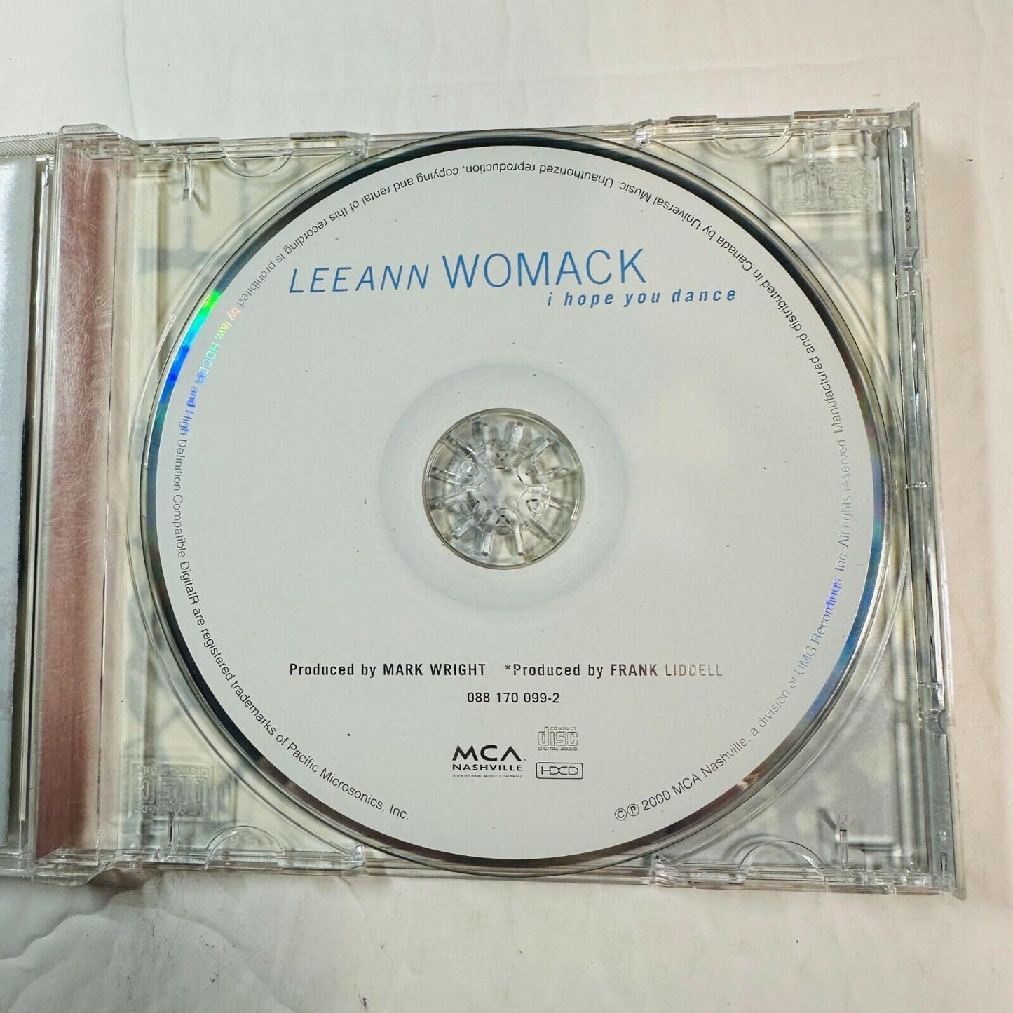 LeeAnn Womack "I Hope You Dance" CD Album Enhanced Country Music MCA Nashville