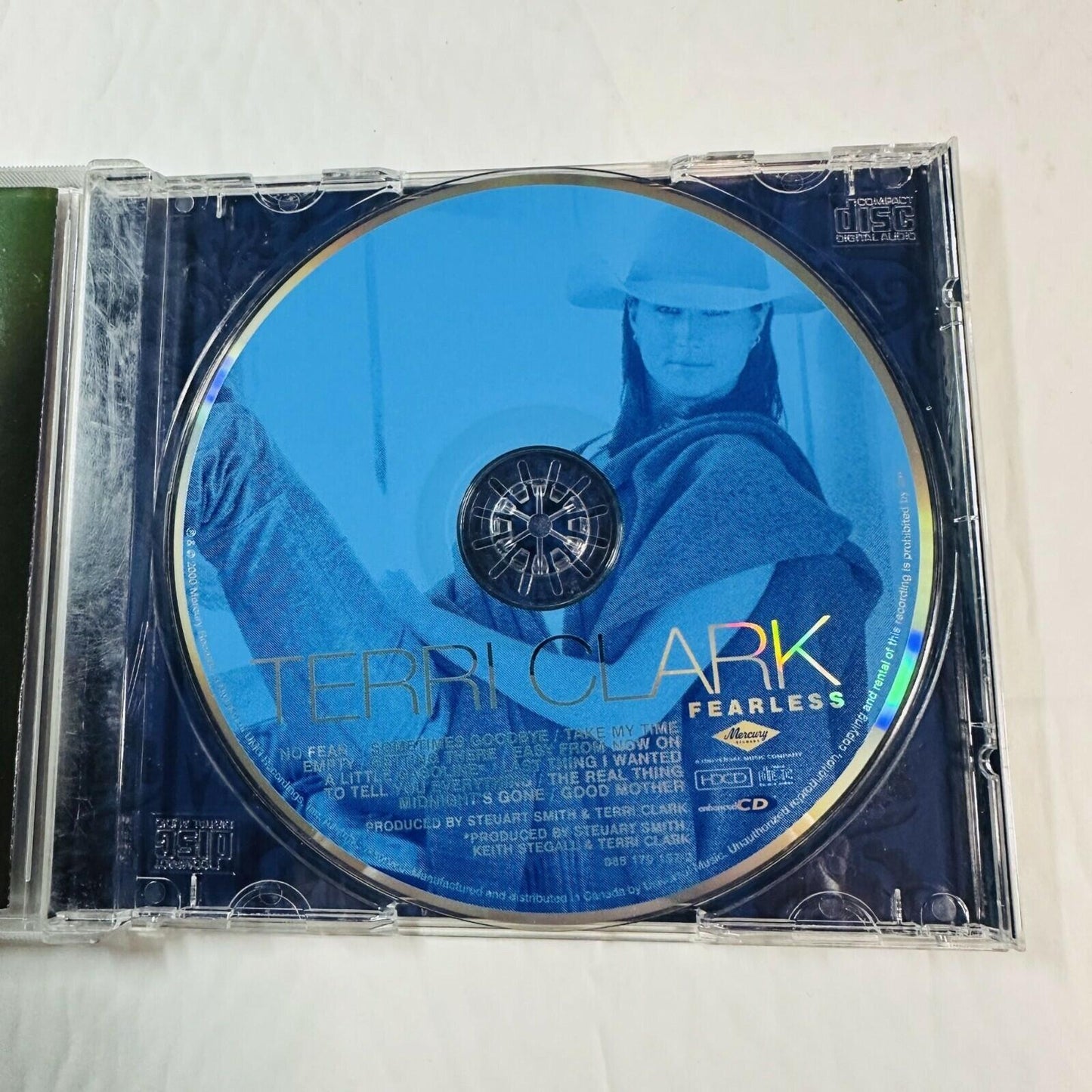 Terri Clark "Fearless" Country Music CD Album 2000 Stuart Smith Mercury Records