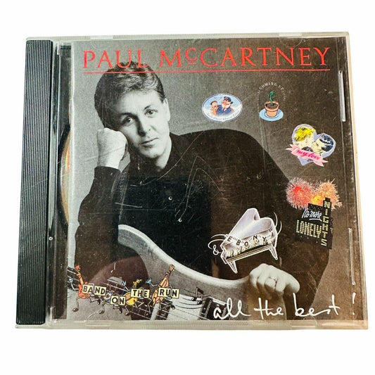 Paul McCartney "All The Best" CD Album With Original Case NO BACK COVER ART