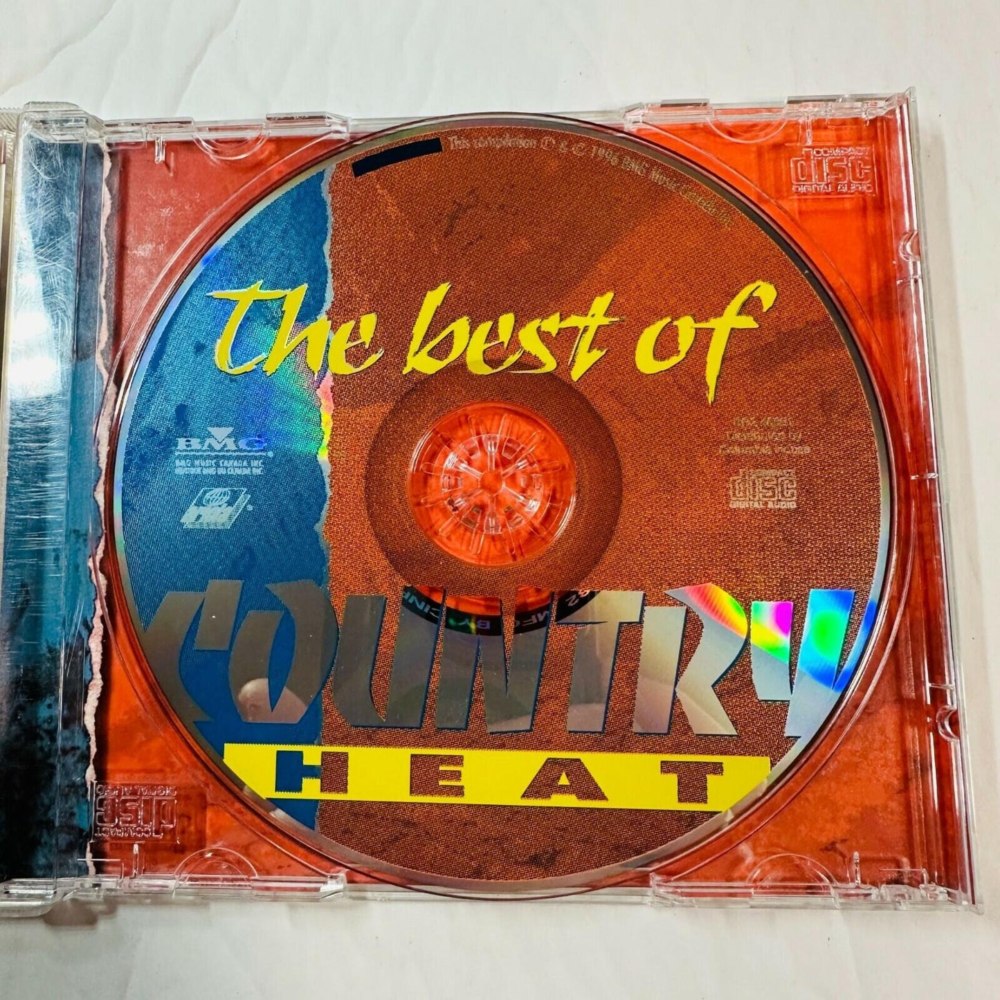 The Best Of Country Heat Music CD BMG RCA Alan Jackson Lari White Alabama