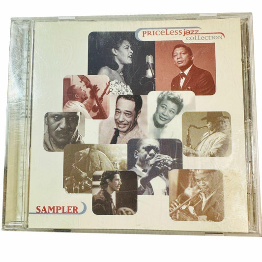 Priceless Jazz Collection Sampler CD Featuring Iconic Jazz Artists