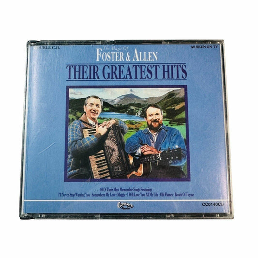 Foster & Allen Their Greatest Hits 2-Disc CD Album