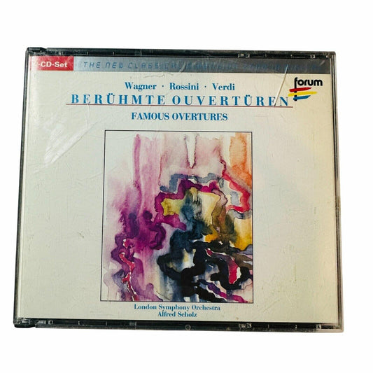 Wagner Rossini Verdi Berühmte Ouvertüren 2-CD Forum London Symphony Orchestra