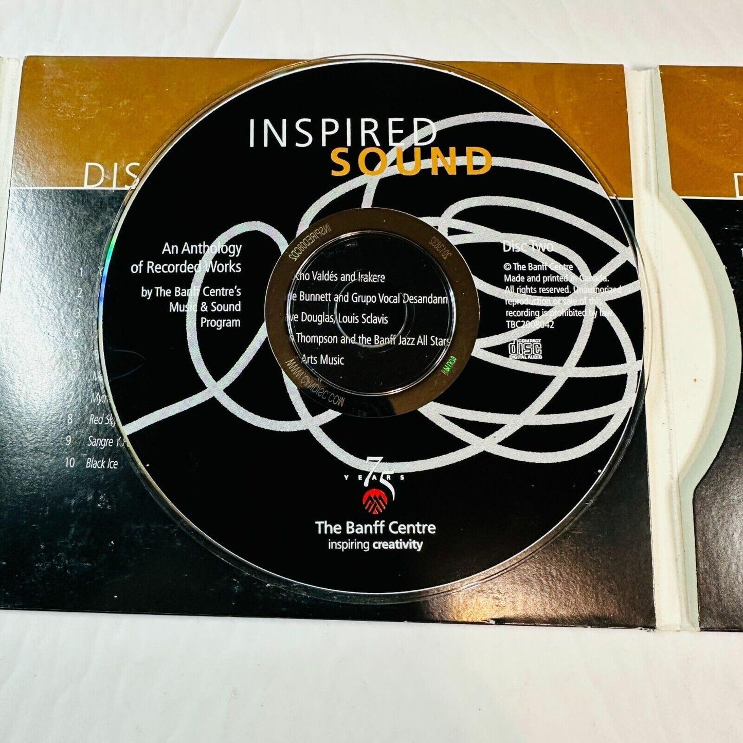 Inspired Sound Anthology Recorded Works Banff Centres Music & Sound DISC 2 ONLY