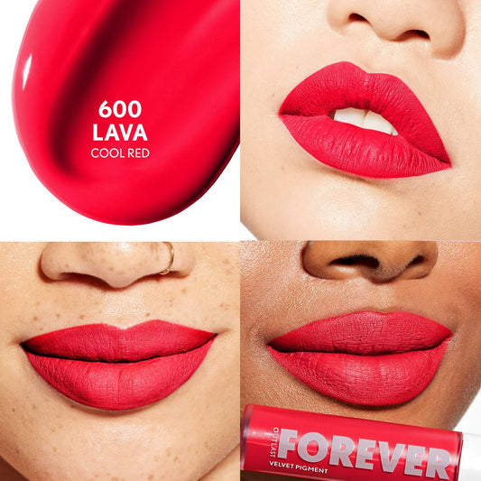 CoverGirl Outlast Forever Velvet Pigment 600 Lava Matte Lipstick 0.30oz