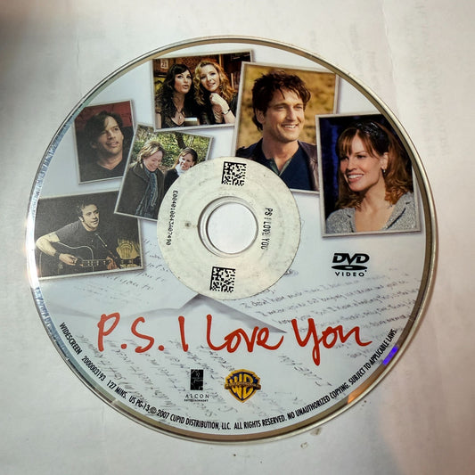 P.S. I Love You 2007 DVD Hilary Swank Gerard Butler Romance Pre-Owned