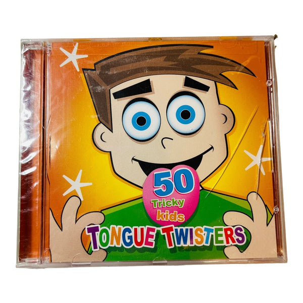 50 Tricky Kids Tongue Twisters Audio CD By Various Artists