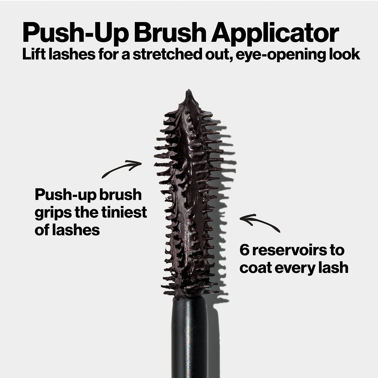 Revlon So Fierce Eyes Wide Open Mascara Push-up Brush 103 Black Brown 0.24 fl oz
