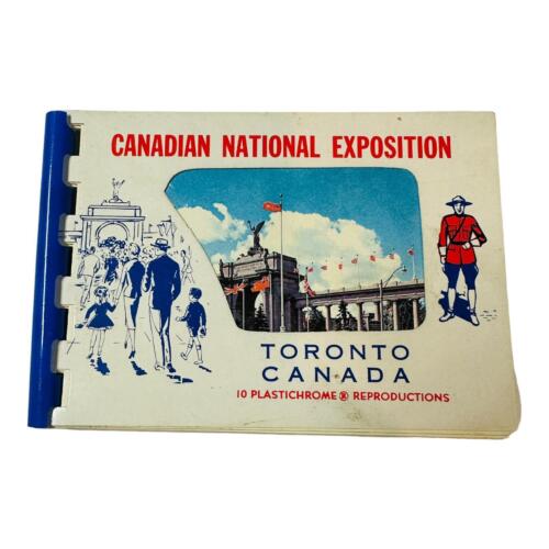 Canadian National Exposition Toronto Canada Mini Postcard Book Booklet