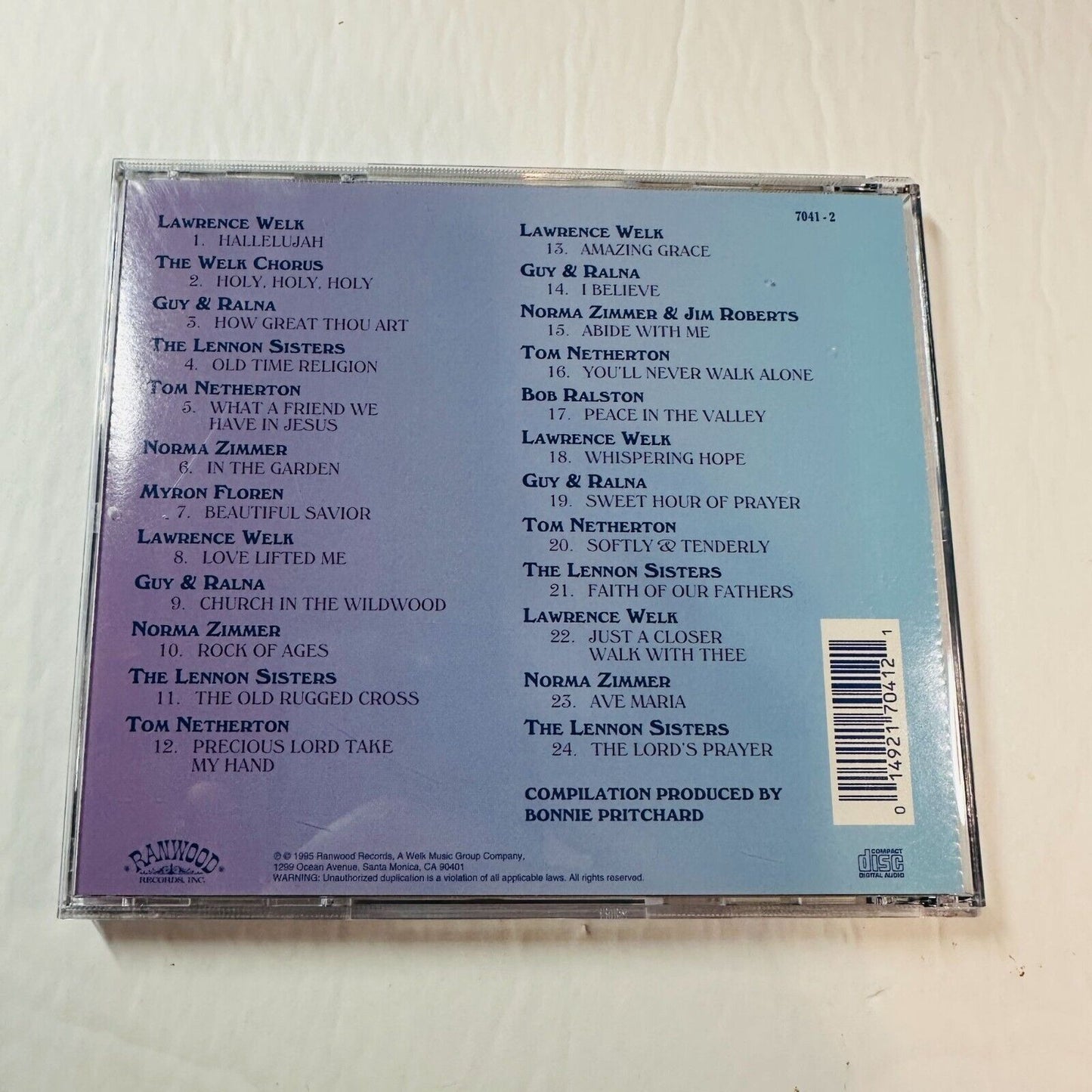 Lawrence Welk Favorite Hymns CD