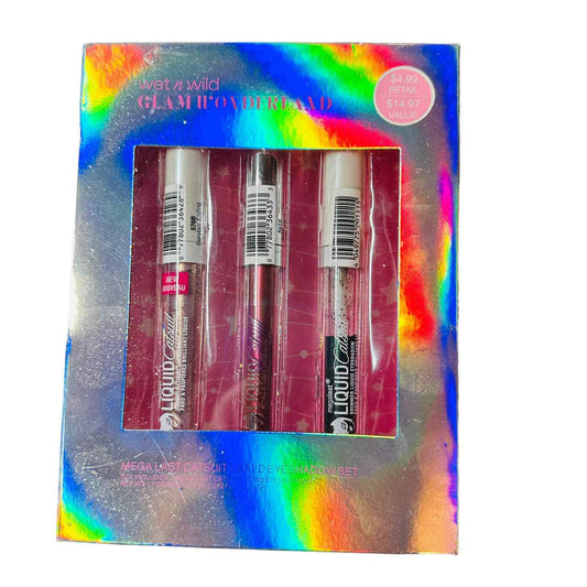 Wet N Wild Glam Wonderland Mega Last Catsuit Liquid Eyeshadow 3 Piece Set