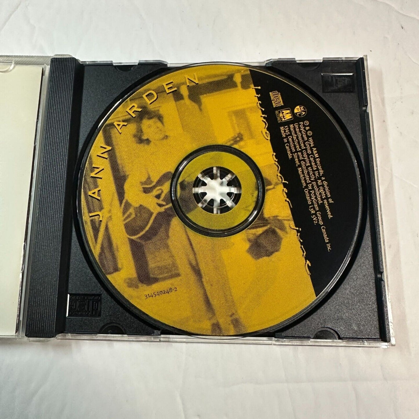 Jann Arden "Living Under June" CD Album 1994 A&M Records
