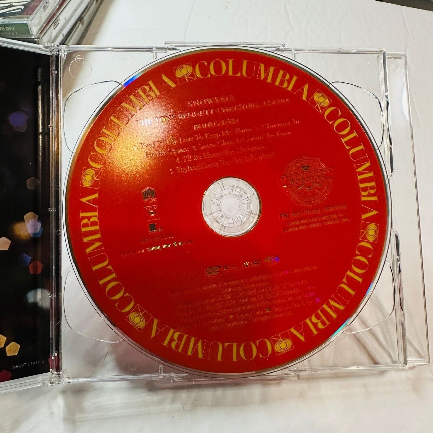 Tony Bennett Snowfall Christmas Album & DVD Holiday