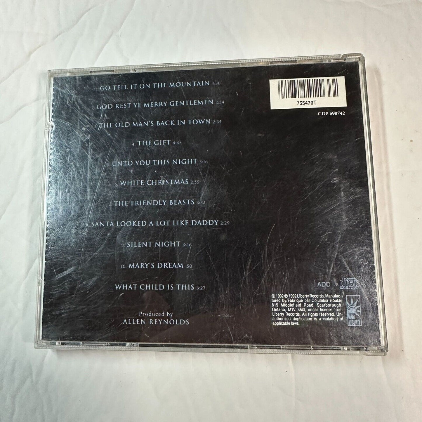 Garth Brooks "Beyond The Season" CD Album Country Christmas Music